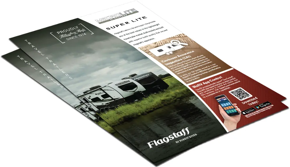Flagstaff Super Lite Travel Trailers Brochure