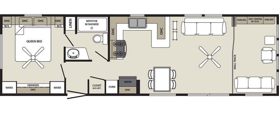 44CKFD-C Floorplan Image