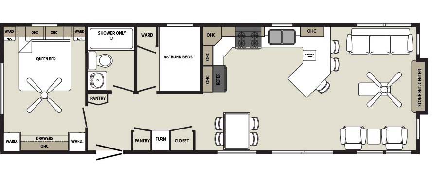 45AKFL-2B-C Floorplan Image