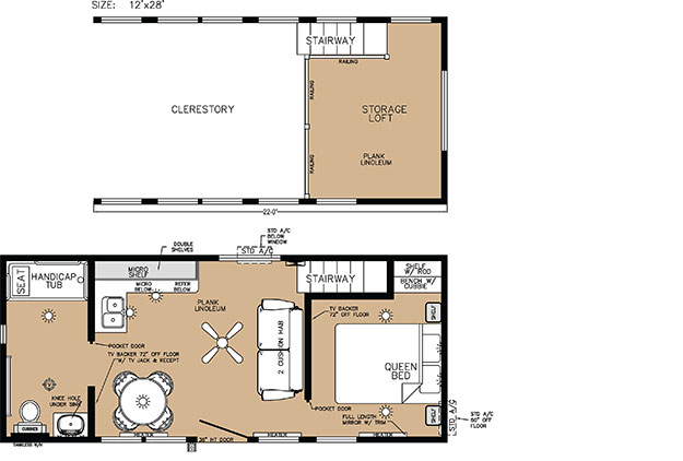 APC-PC-28SHL Floorplan Image