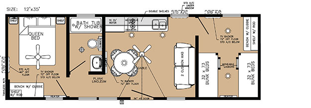 APC-PC-35S Floorplan Image