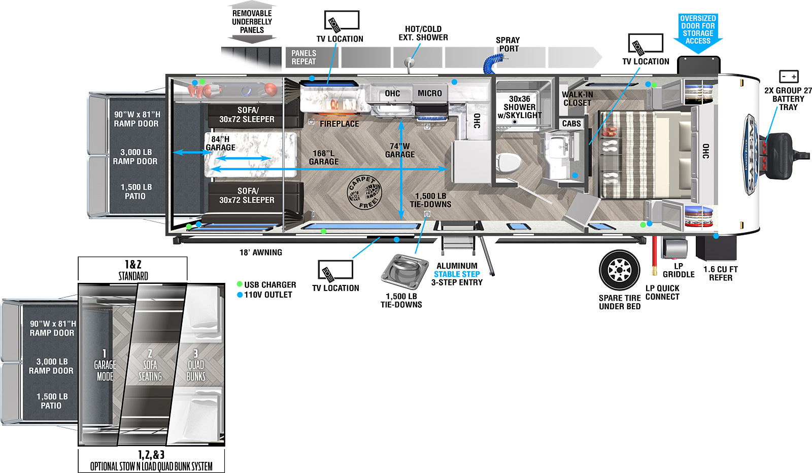 Print Salem FSX 270RTK Forest River RV Manufacturer of Travel