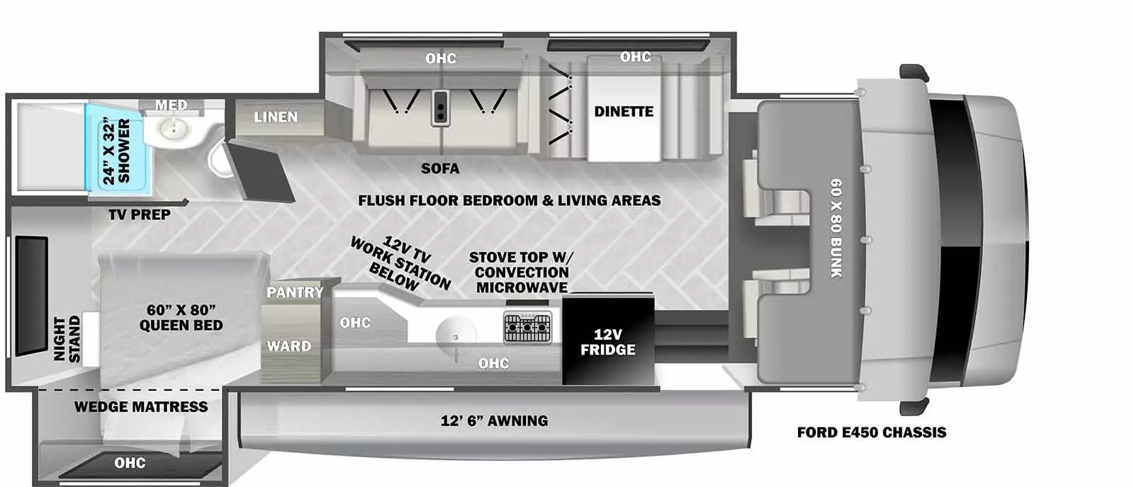 2550DSLE Floorplan Image