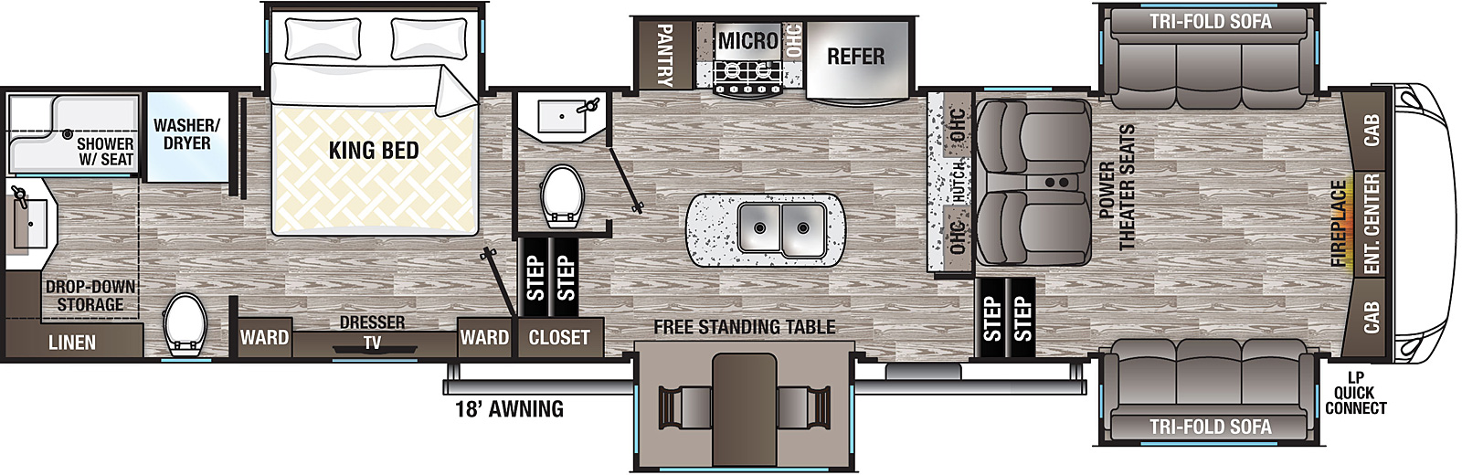 2020 37FLB - DSO Floorplan
