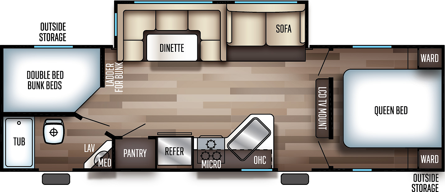 2019 274DBH Floorplan