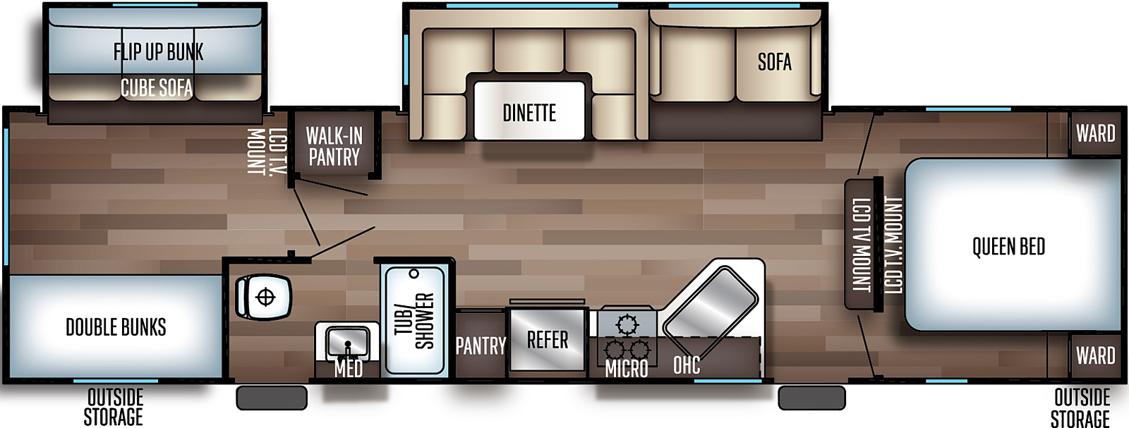 2019 294BH Floorplan