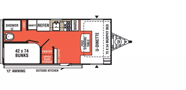 188DBK Floorplan Image