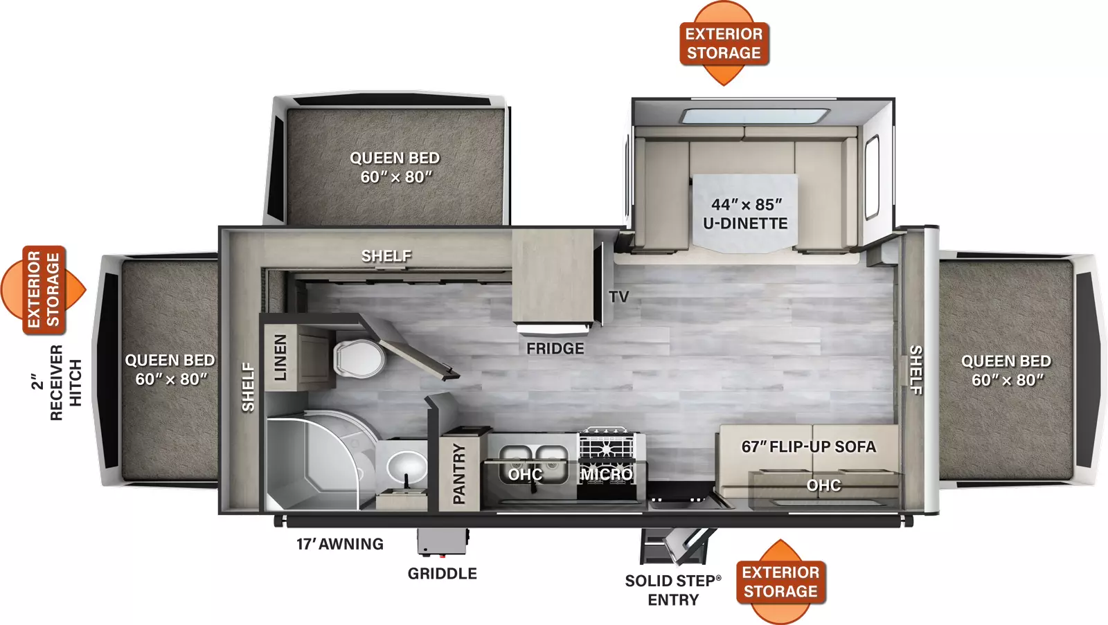 Shamrock 233S | Flagstaff - Forest River RV