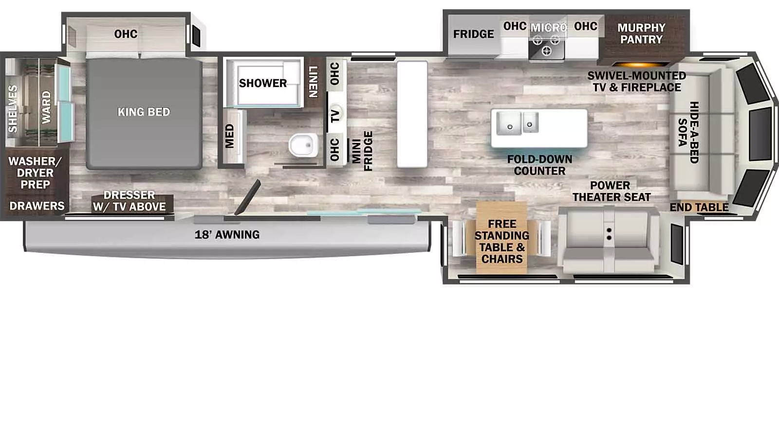 40CBAR Floorplan Image