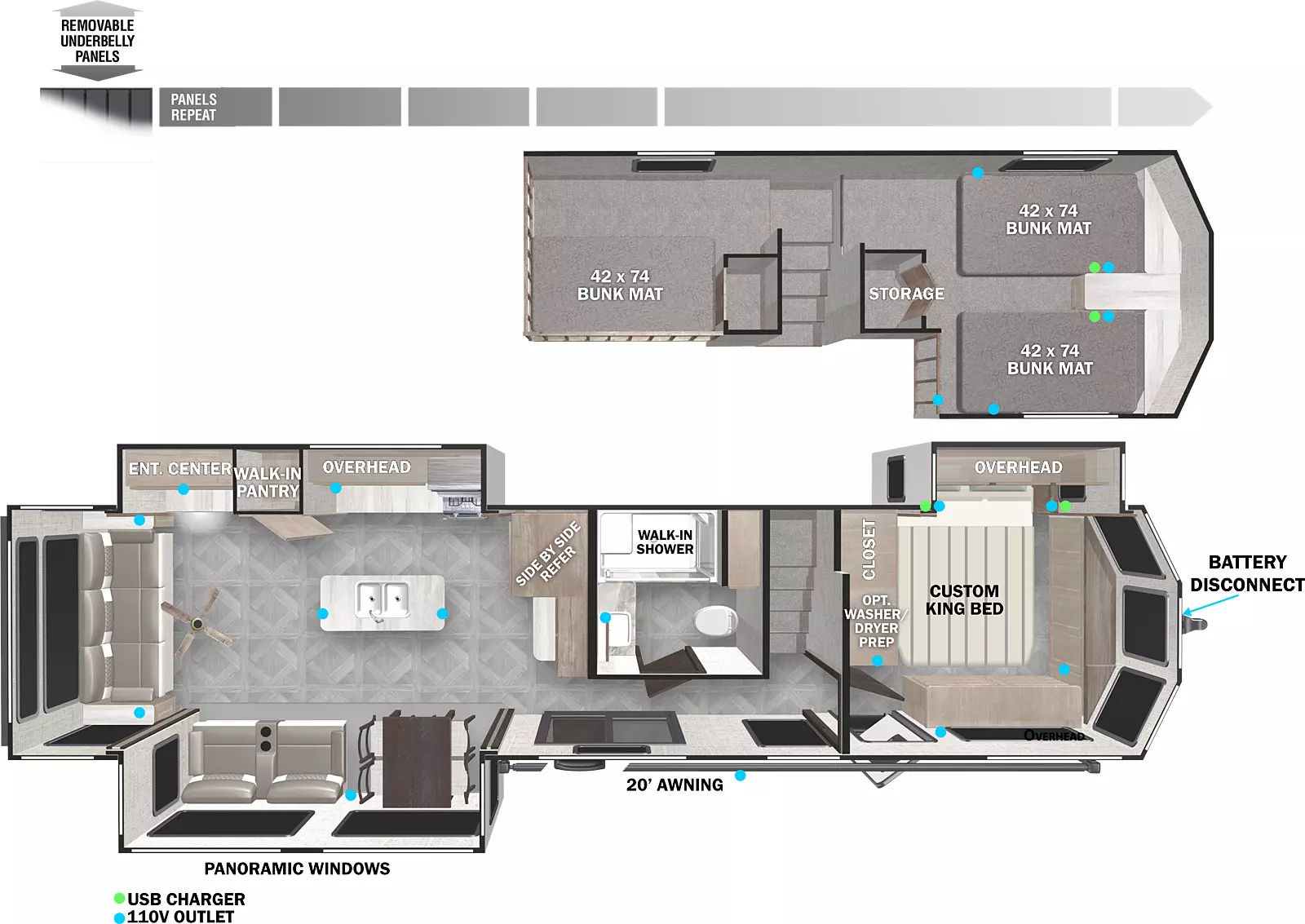 Salem Villa Floorplans Forest River RV