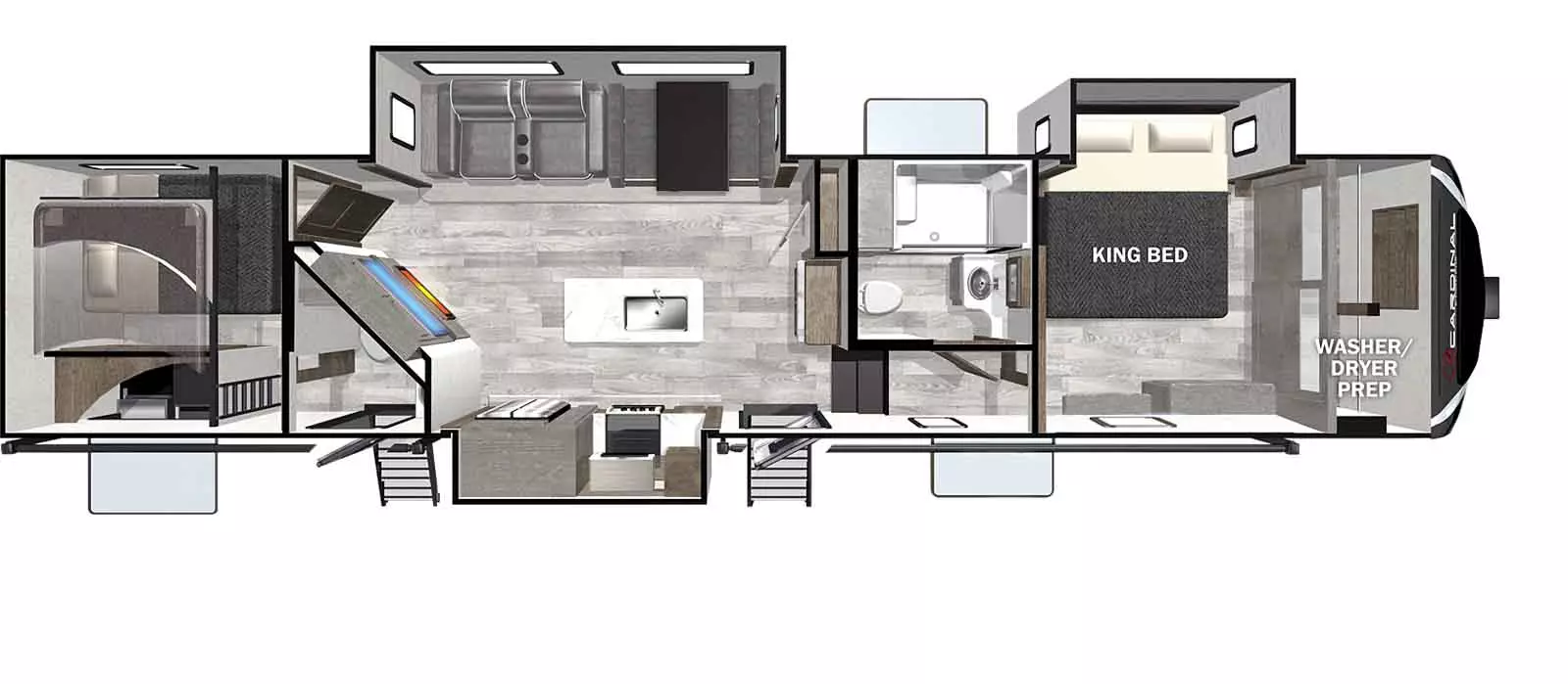 352BHLE Floorplan Image