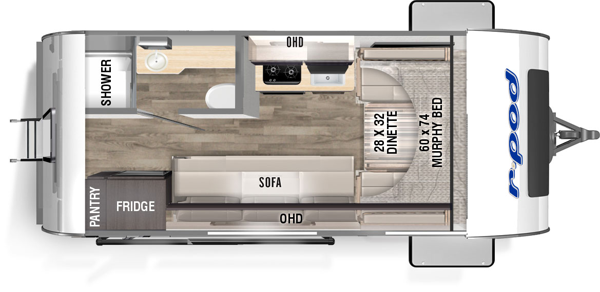 R Pod RP-153 - DSO Floorplan