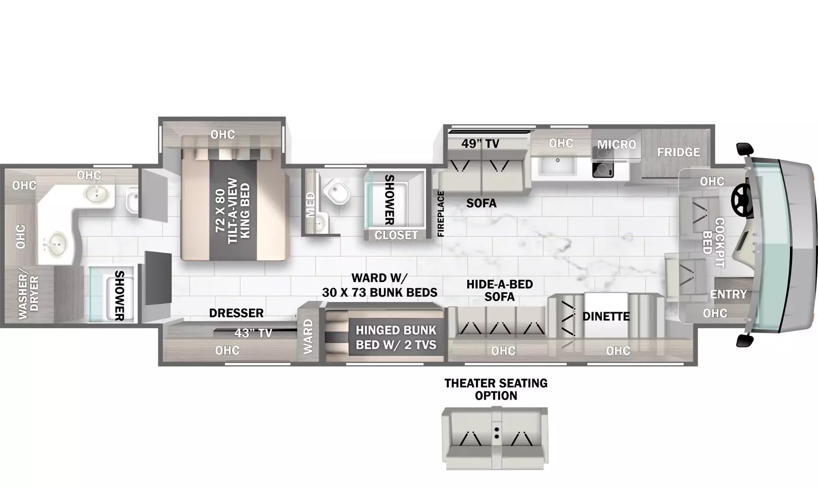 45CA Floorplan Image