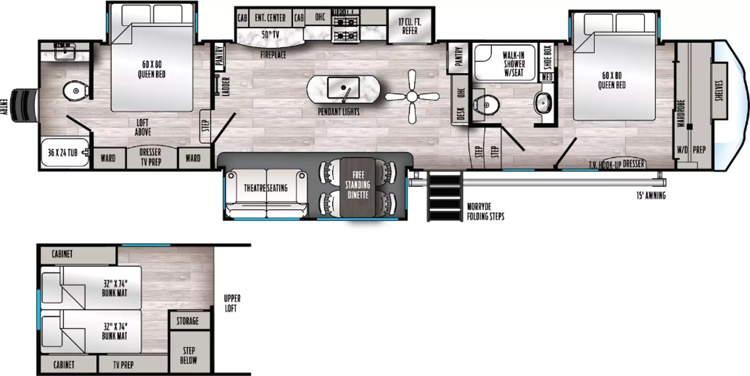 Sierra Fifth Wheels 4002FB Forest River RV