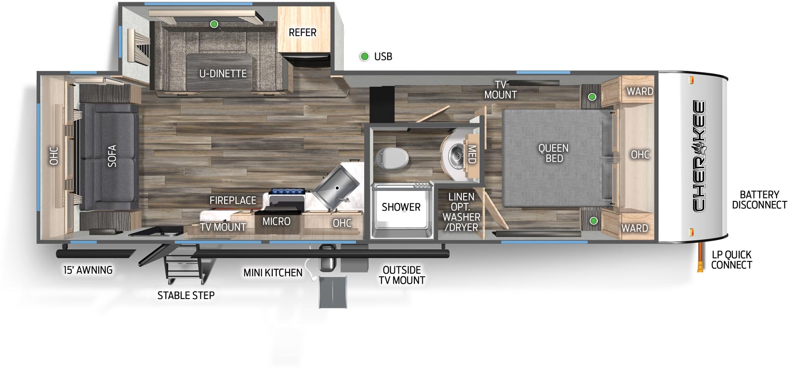 2024 245TRBL Floorplan