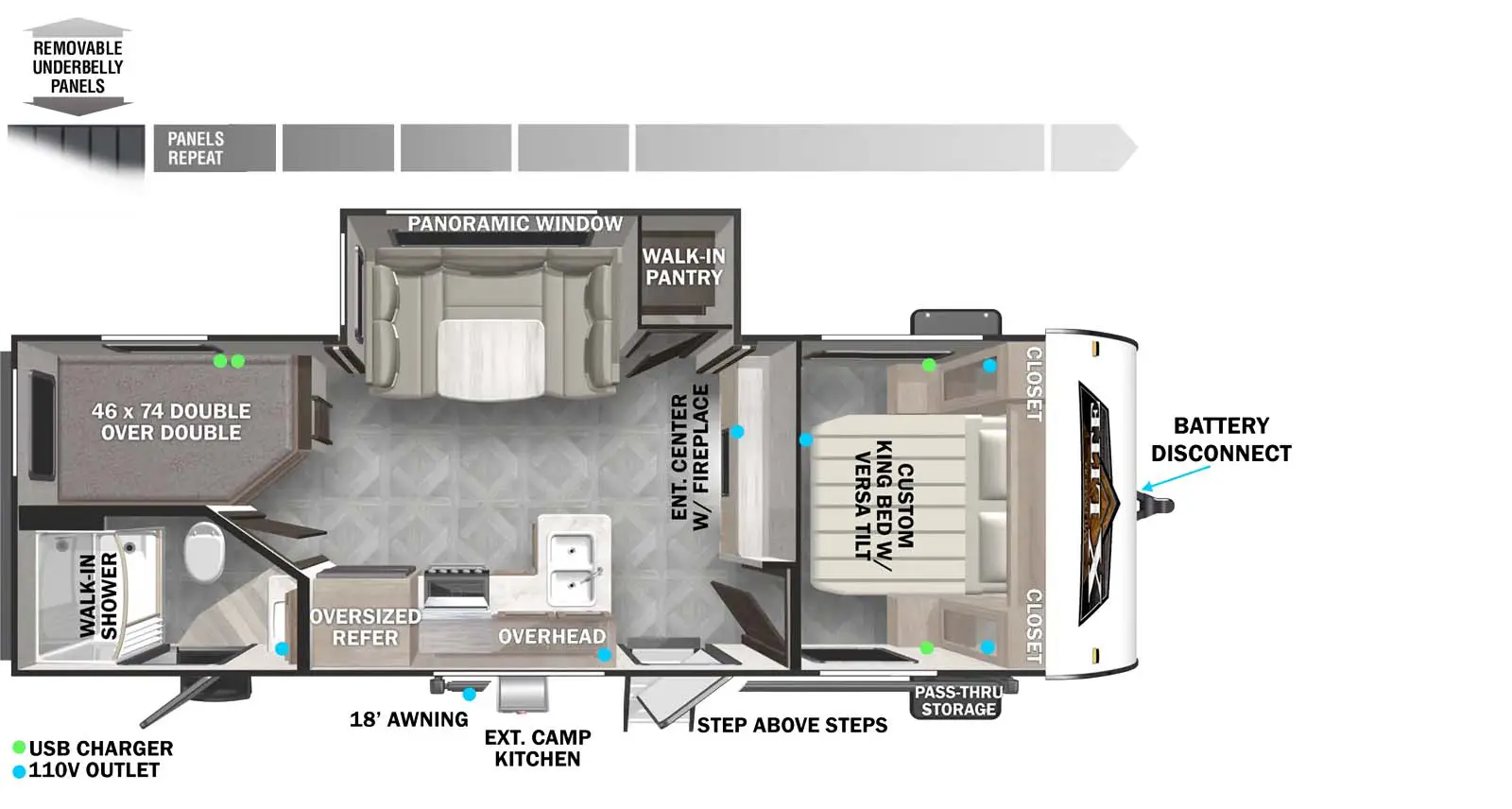 Wildwood X-Lite Travel Trailers - Forest River RV