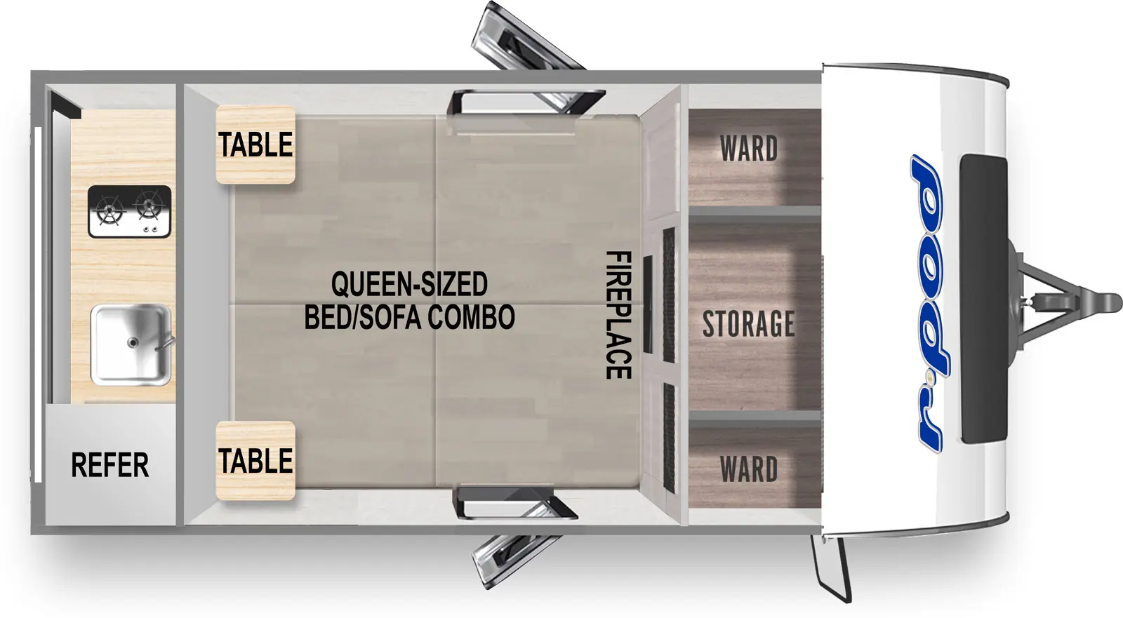 R Pod Floorplans Forest River RV