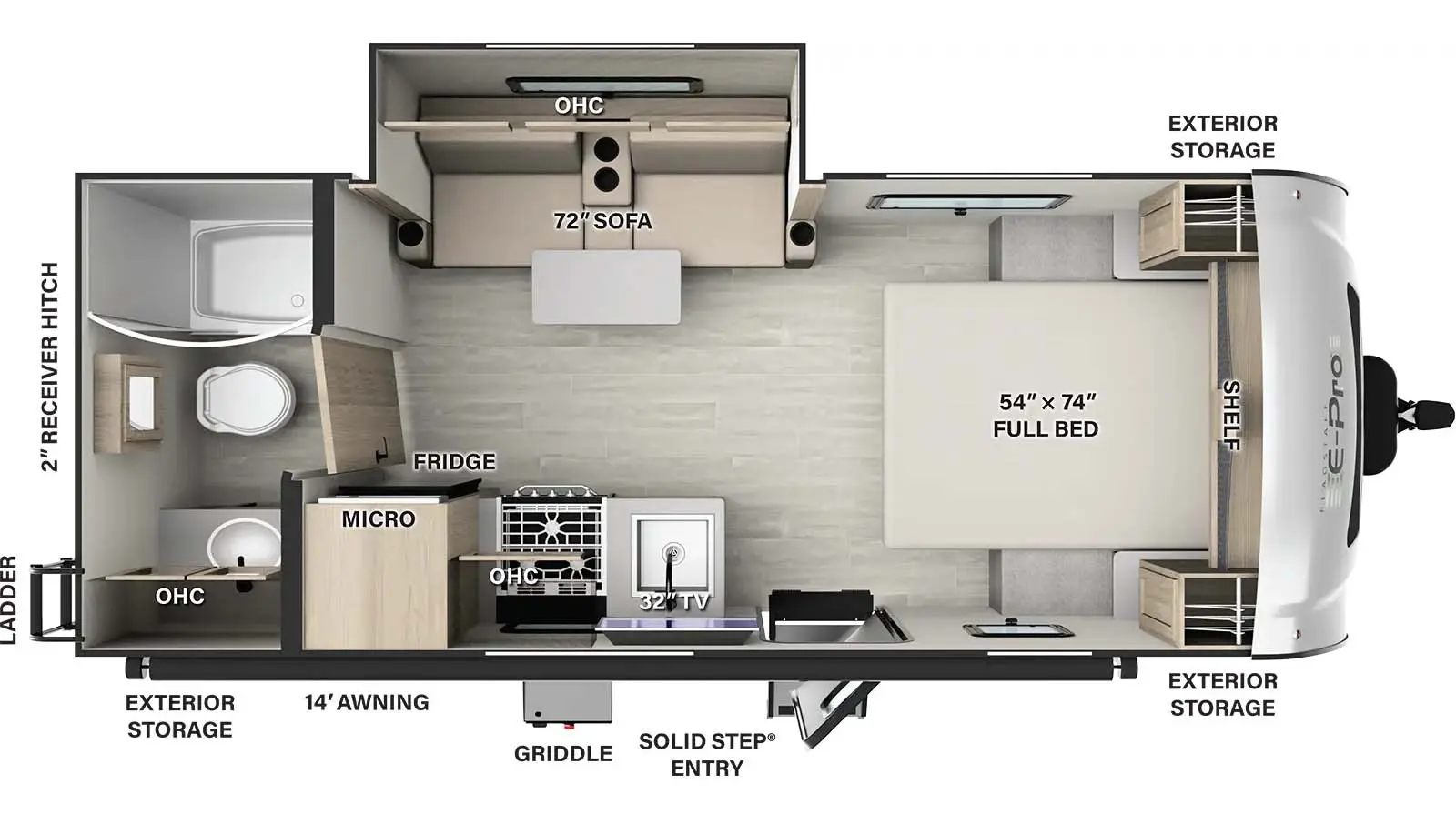 Flagstaff E-Pro Travel Trailers - Forest River RV