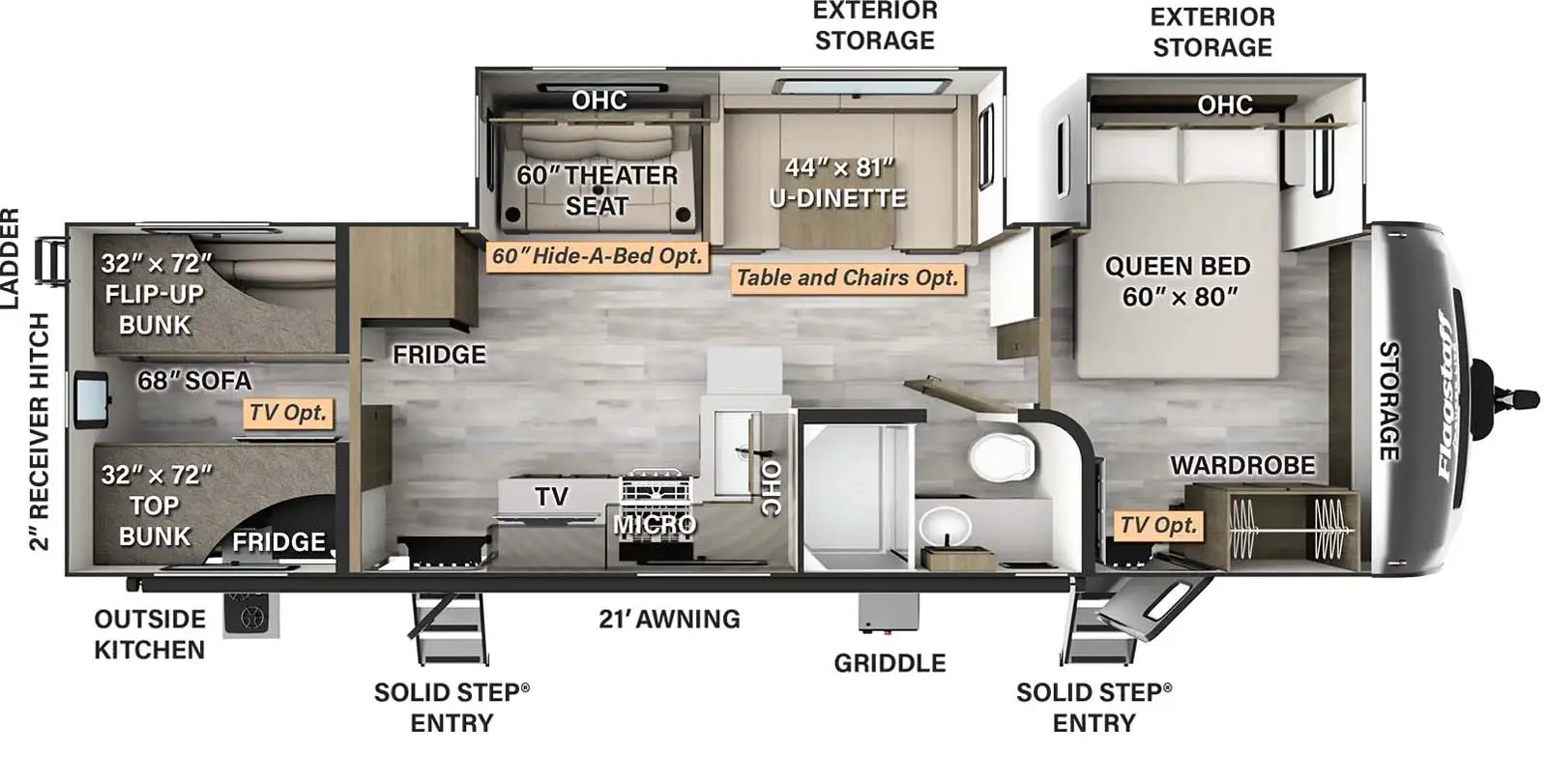 Flagstaff Super Lite Travel Trailers - Forest River RV