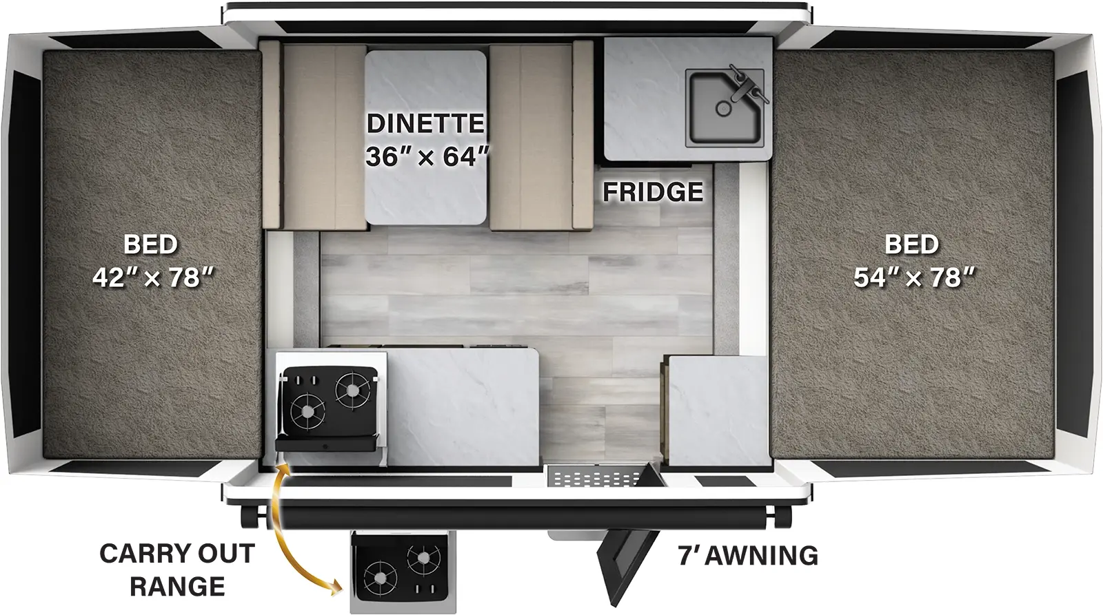 Rockwood Tent 1640LTD - Forest River RV