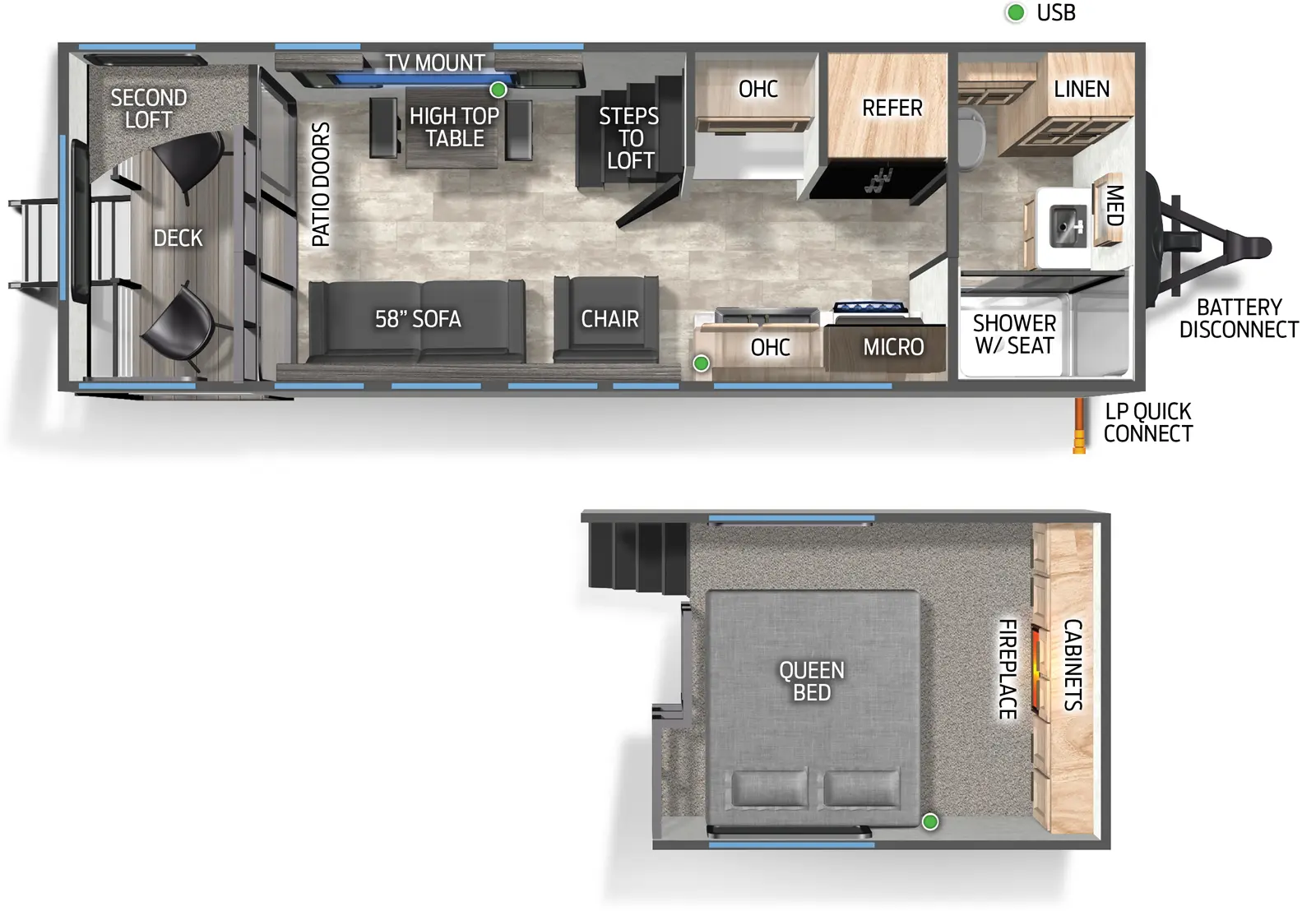 2024 Forest River RV Timberwolf Mini Loft 16ML