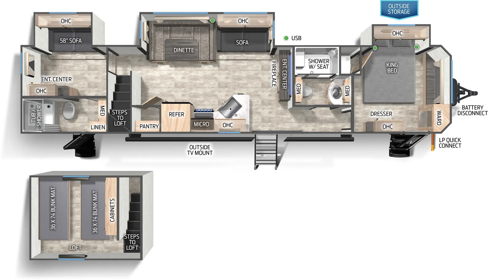 Timberwolf Floorplans - Forest River RV