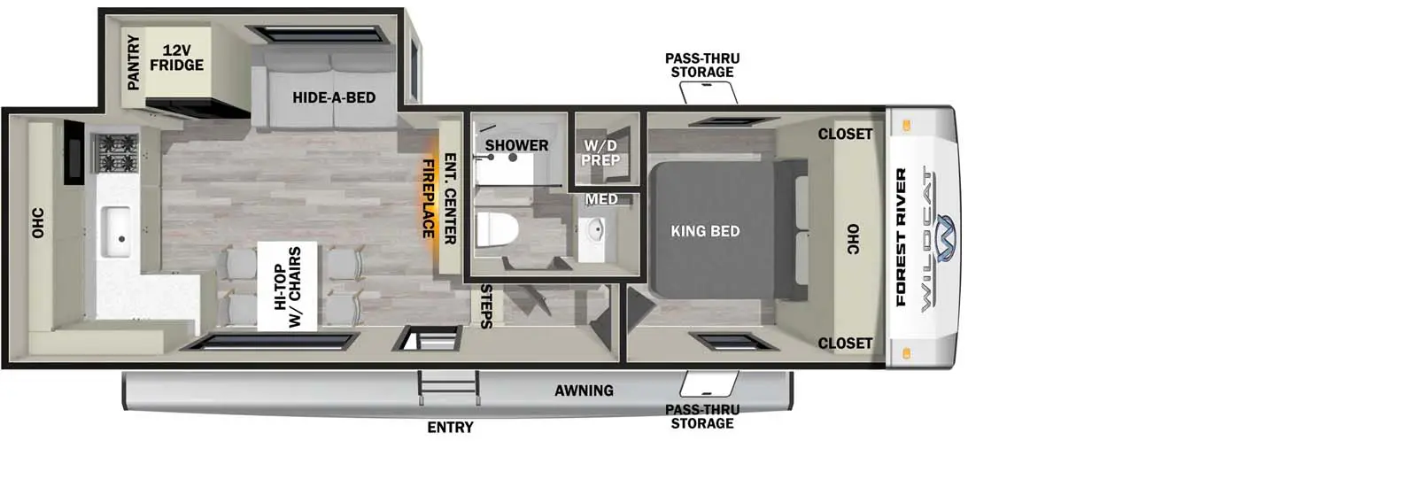 Wildcat Fifth Wheels - Forest River Rv