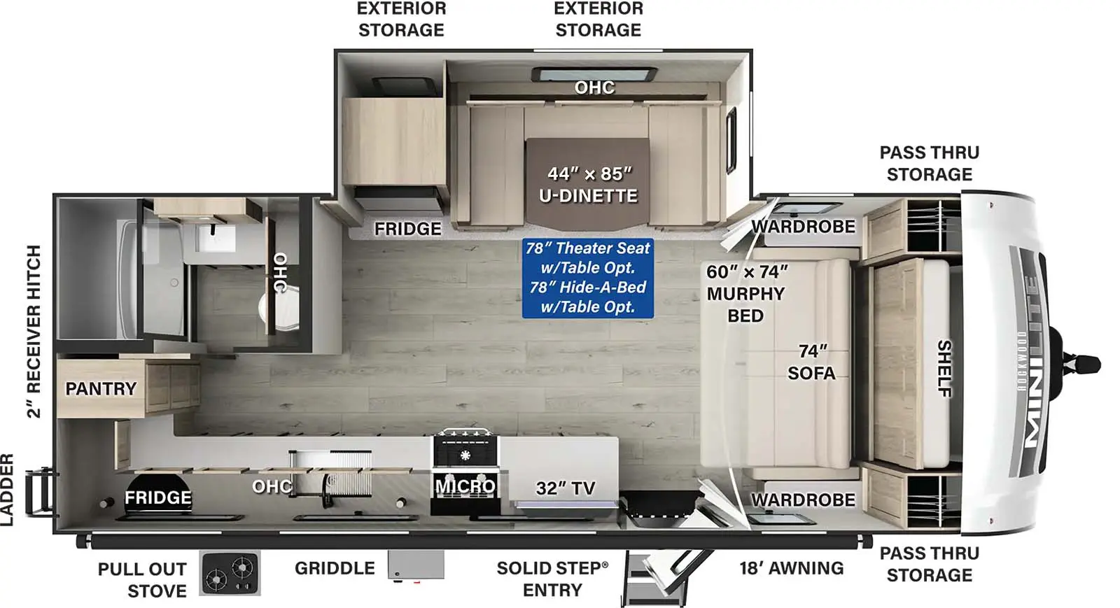 Rockwood Mini Lite Travel Trailers - Forest River RV