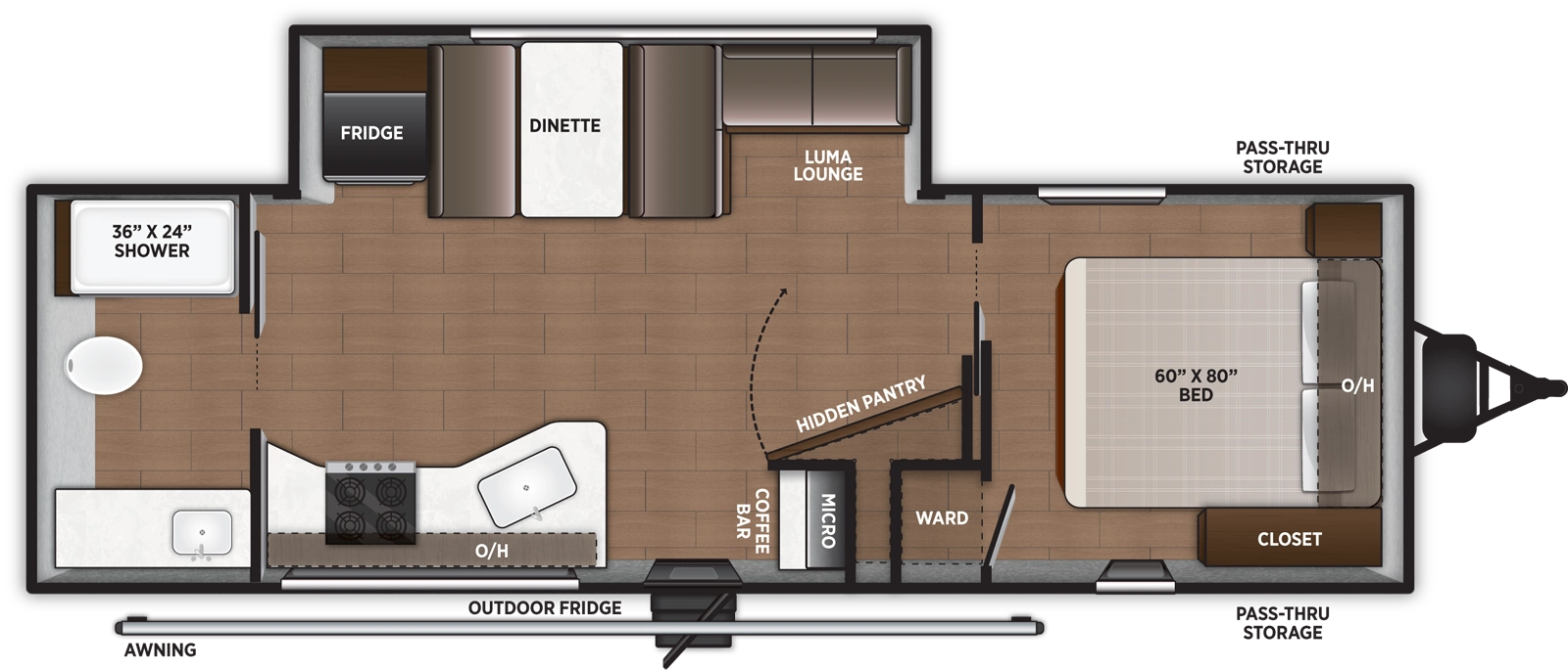 Airelume 255 Floorplan