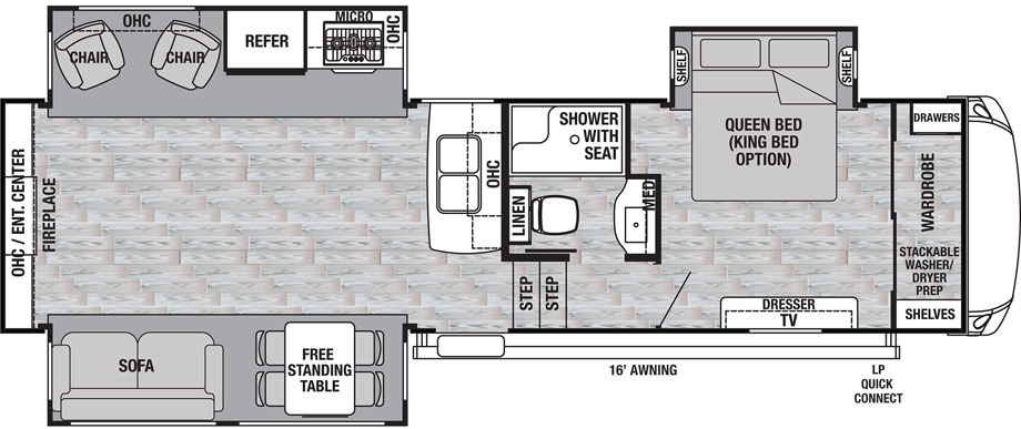 2019 29RE - DSO Floorplan