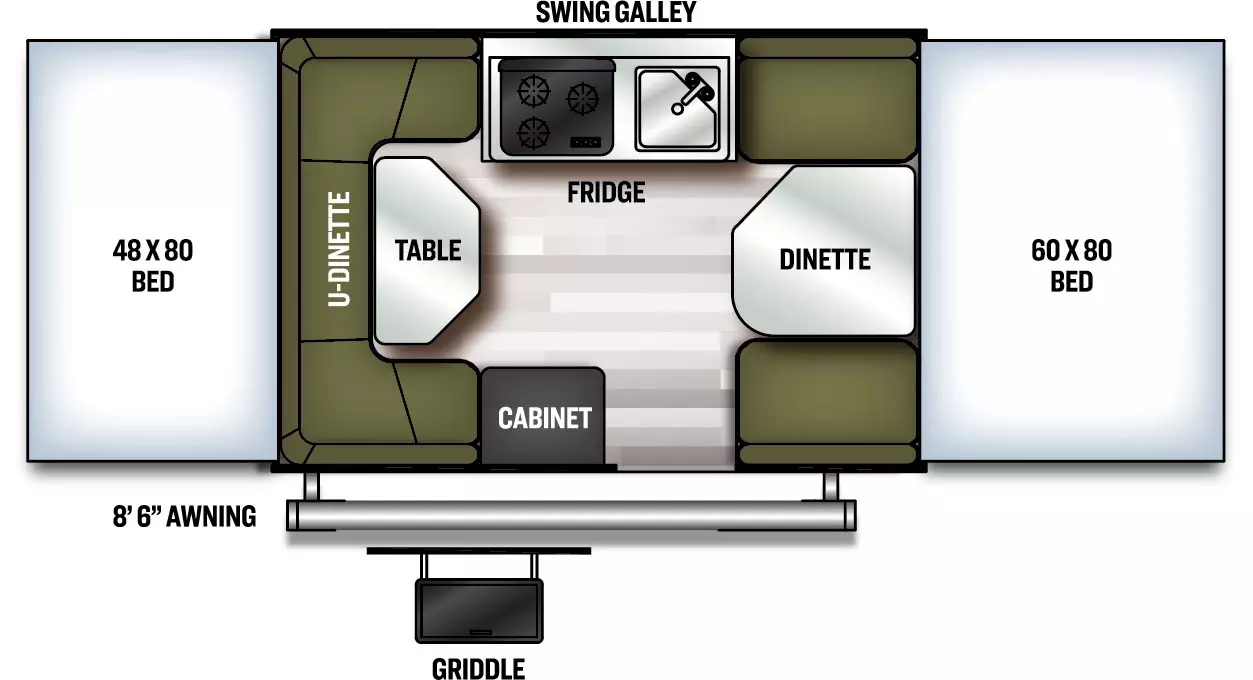 Forest Breeze Video Xxx - Flagstaff Tent 208 - DSO - Forest River RV