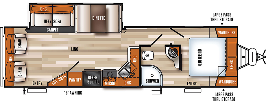 2017 277RLS Floorplan