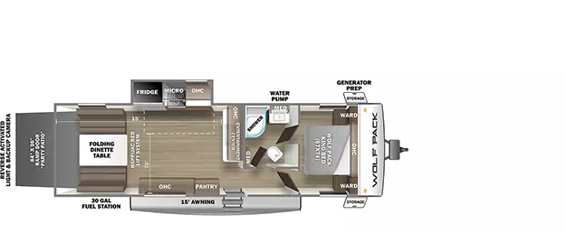 23PACK15 Floorplan Image