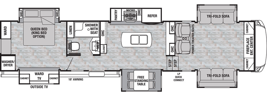 2019 37FLK - DSO Floorplan