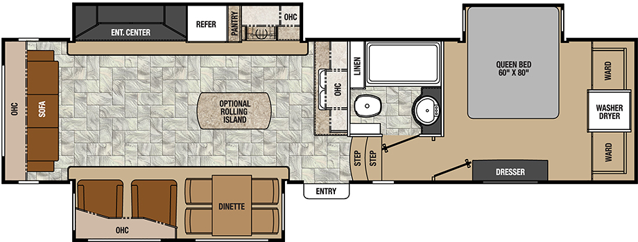 2014 343RLTS Floorplan