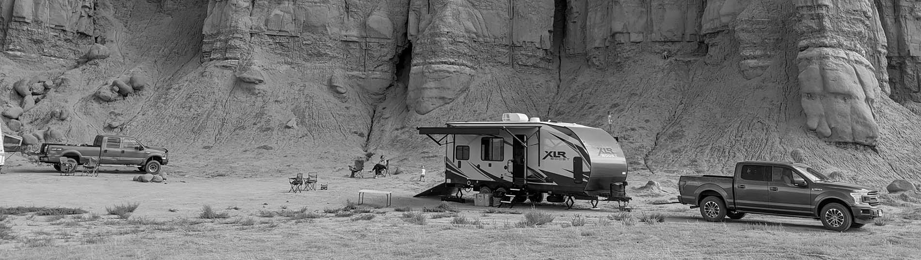 A photo of a Forest River RV.