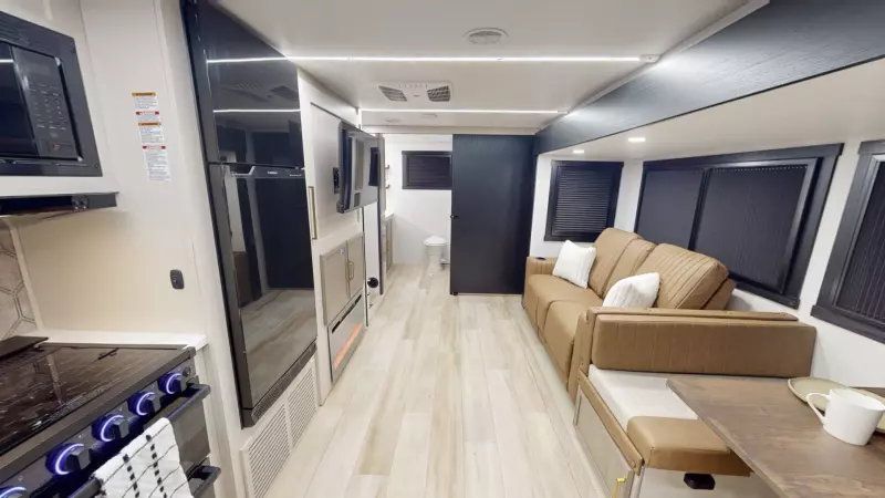 Hemisphere Travel Trailers Main Room