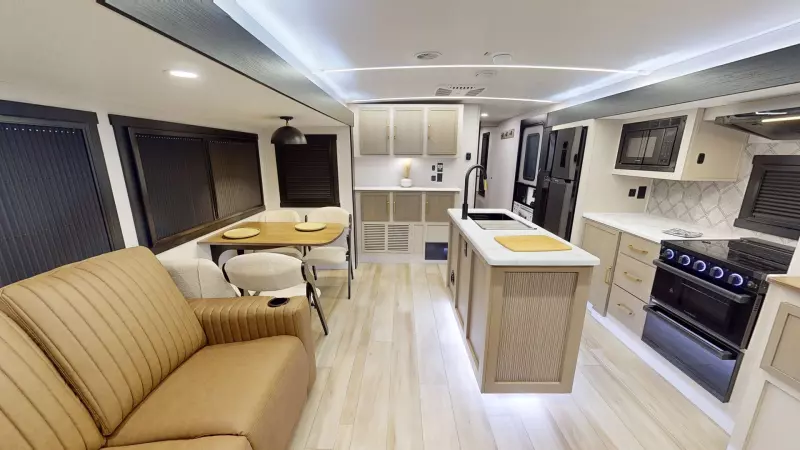 Hemisphere Travel Trailers Main Room