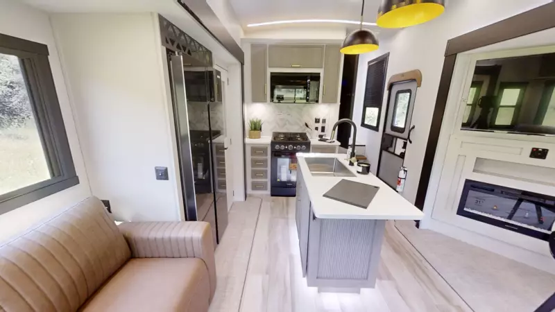 Hemisphere Fifth Wheels Main Room